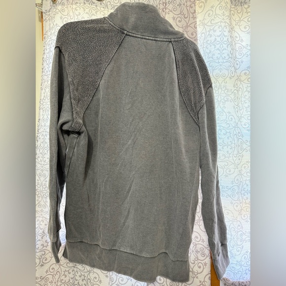 Woman’s NWT Victoria’s Secret Pink Gray Quarter-Zip Sweater Size S - Picture 2 of 3